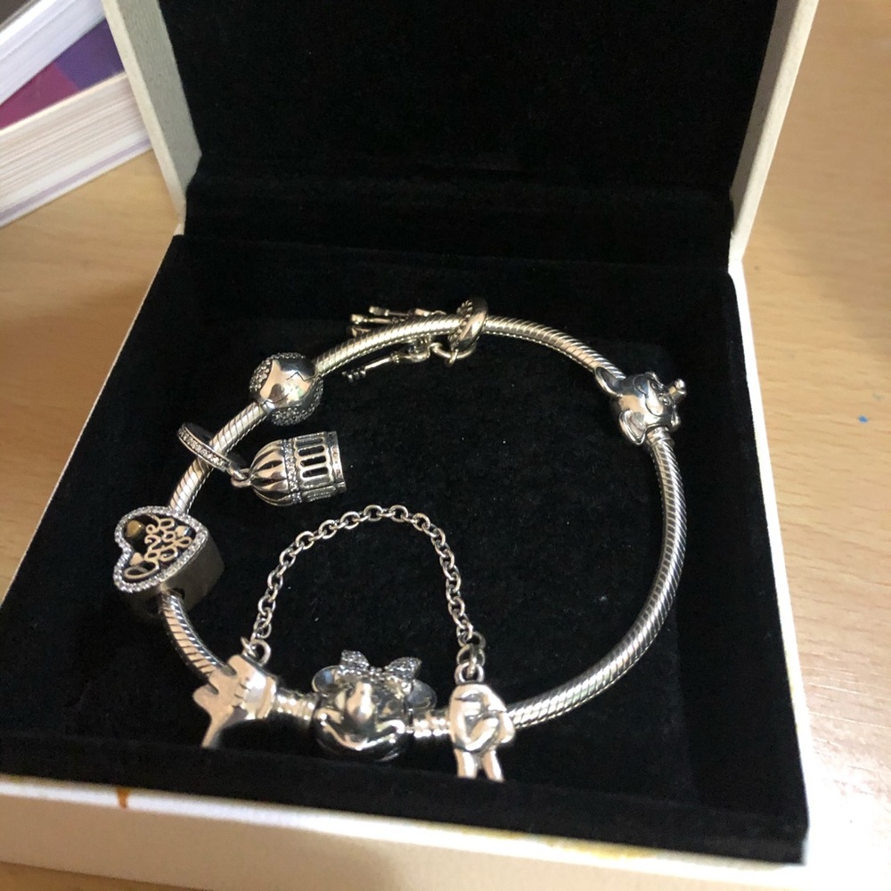 Pandora Bracelet with charms